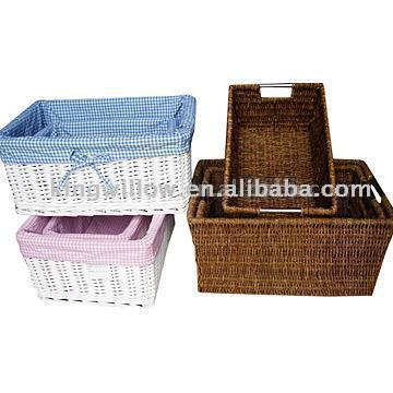  Willow Basket and Seagrass Basket (Willow корзины и водорослевых корзины)