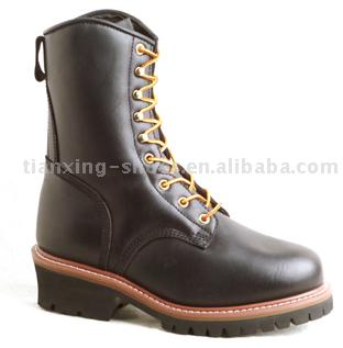  8" Brown Logger Boots (8 "Brown Logger Boots)