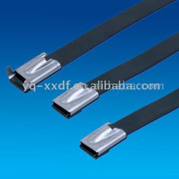  Plastic Sprayed Stainless Steel Cable Tie ( Plastic Sprayed Stainless Steel Cable Tie)