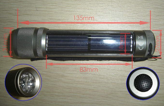  Solar Flashlight (Солнечный фонарик)