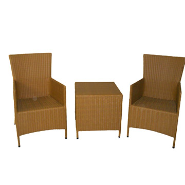  Rattan Chair Set (Ротанг Председатель Установить)