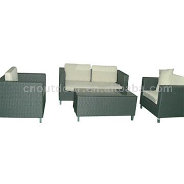  Rattan Sofa Set