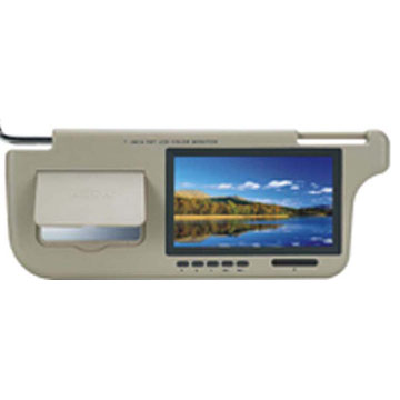  Sun Visor Style Car TV / Monitor (Dim. Car Visor Style TV / Monitor)