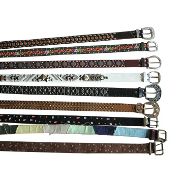  Fashion Belts in PU and Canvas