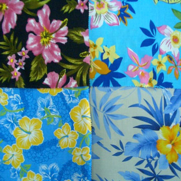  Rayon Printed Fabric (Rayon de tissus imprimés)