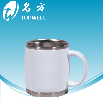  Insulated Porcelain Stainless Steel Mug-6281 (Изолированный Фарфоровая Кружка из нержавеющей стали-6281)