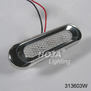  LED Oblong Courtesy Light (3.6"x1.1") (LED Oblong Courtesy Light (3.6 "X1.1"))