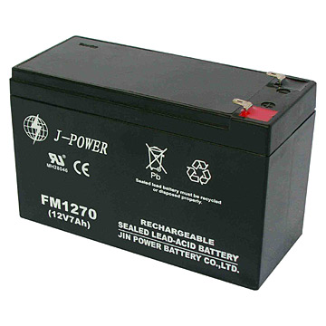  Sealed Lead-Acid Battery (12V, 7Ah) (Blei-Säure-Batterie (12V, 7Ah))