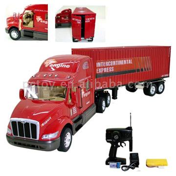  RC Truck:104cm Multifunctions R/C Container Truck