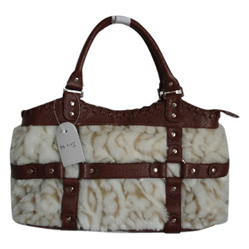  Imitated Rabbit Fur Handbag ( Imitated Rabbit Fur Handbag)