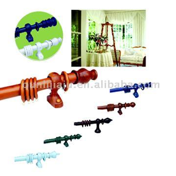  Wooden Curtain Rod (Wooden Curtain Rod)