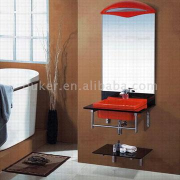  Contemporary Modern Glass Bathroom Vanity ( Contemporary Modern Glass Bathroom Vanity)