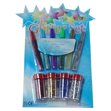  10pc Glitter Glue Set ( 10pc Glitter Glue Set)