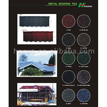  Metal Roofing Tile (Плитка керамическая черепица)