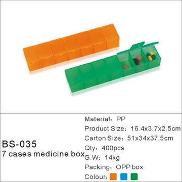  Pill Box, Medicine Box, Pill Case, 7days Pill Box, Medicine Case (Pill Box, медицина Box, таблетки Case, 7дней Pill Box, медицина дело)