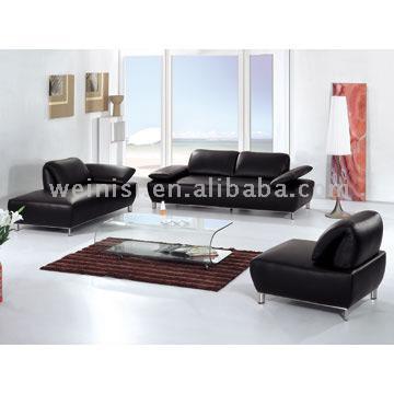  Italian Design Top Genuine Leather Sofa (Итальянский дизайн Топ натуральная кожа диван)