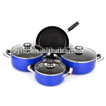  7pc Cookware Set (7pc Batterie de cuisine)