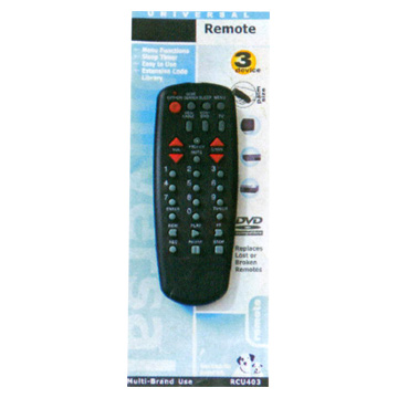  Universal Remote Control (Télécommande universelle)