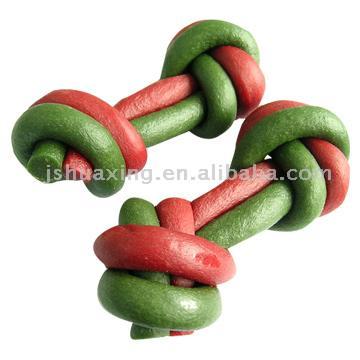  Green and Red Dental Knotted Bone (Vert et rouge dentaire Knotted Bone)