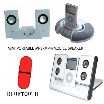  Mini Portable Speaker & Bluetooth Dongle (Портативный мини спикера & Bluetooth Dongle)