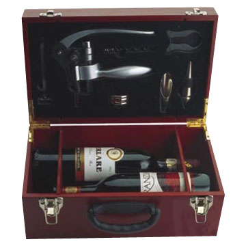 Deluxe Wein-Box mit Zubehör (Deluxe Wein-Box mit Zubehör)