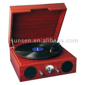  Retro Turntables with Radio Music Center (Platines Vinyle avec Radio Retro Music Center)