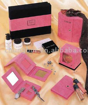  Suede Cosmetic Boxes ( Suede Cosmetic Boxes)