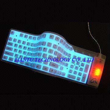  109-Key Flexible EL Keyboard (109-клавишная клавиатура Гибкая EL)