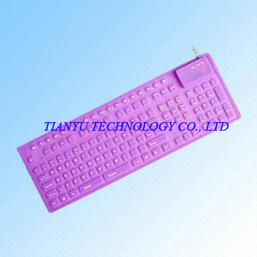  127-Key Multimedia Flexible Keyboard (127-клавишная клавиатура мультимедиа Гибкие)