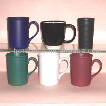  Black Ceramic Mugs (Черные керамические кружки)