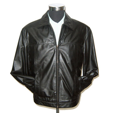  Men`s Leather Jacket (Мужская куртка кожа)