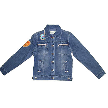 Girls `Denim Jacke (Girls `Denim Jacke)