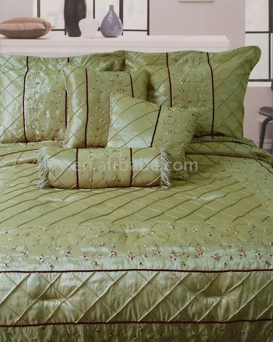  Chenille Jacquard 7pcs Bedding Set (Chenille Jacquard 7pcs Ensemble de literie)