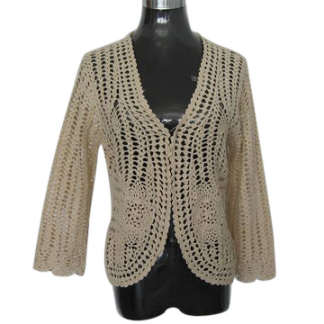 Ladies `Crochet Sweater (Ladies `Crochet Sweater)