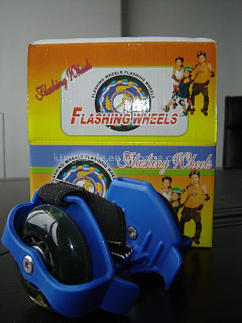  Roller Skates, Flashing Wheels, Street Gliders, Small Wheel Pulleys, Street