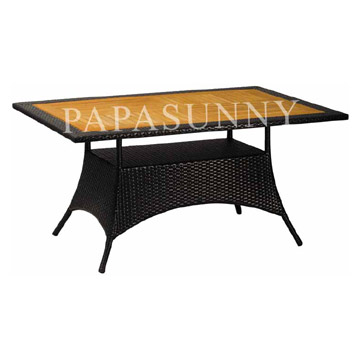  Teak Top Table ( Teak Top Table)