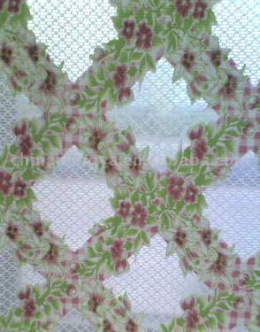  Mesh-Backing Transparent Table Cloth (Mesh-Backing Transparente Tischdecke)