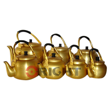  Aluminum Golden Tea Kettle ( Aluminum Golden Tea Kettle)