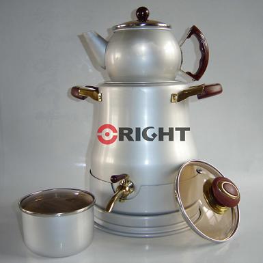 9St Eloxiertes Aluminium Wasserkocher, Kaffeemaschine Wasserkocher (9St Eloxiertes Aluminium Wasserkocher, Kaffeemaschine Wasserkocher)