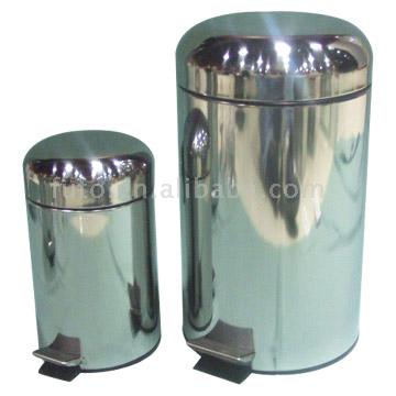  18/0 S/S Mirror Step Bin (18 / 0 S / S Étape Mirror Bin)