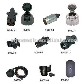  7-Pin Trailer Plug & Socket (7-pin Trailer Plug & Socket)