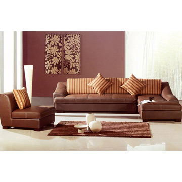  Leather Sofa (Leather Sofa)