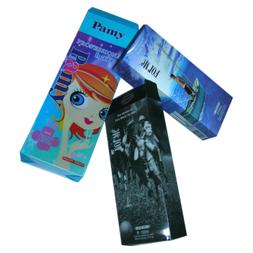  3D Lenticular Folding Box for Packing Cosmetic ( 3D Lenticular Folding Box for Packing Cosmetic)