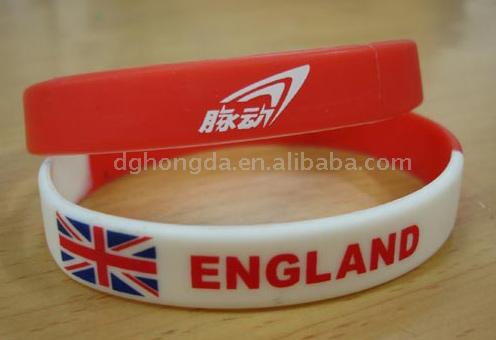  Printed Silicone Wristband (Печатный силиконовый браслет)