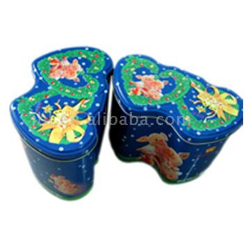  Heart-Shape Tin Box (Сердце-Shape Tin Box)