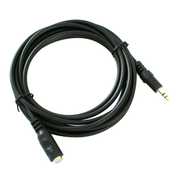  3.5mm Stereo Plug to 3.5mm Stereo Jack Cable (3.5mm stéréo jack de 3.5mm Stereo Jack Cable)
