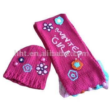  Children`s Hat and Scarf ( Children`s Hat and Scarf)