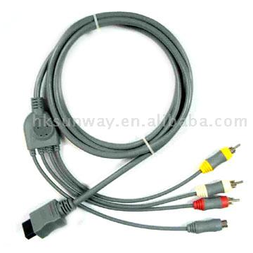  S-Video AV Cable for WII ( S-Video AV Cable for WII)