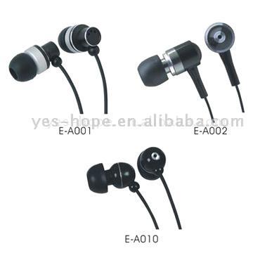  Aluminum In-Ear Earphone ( Aluminum In-Ear Earphone)