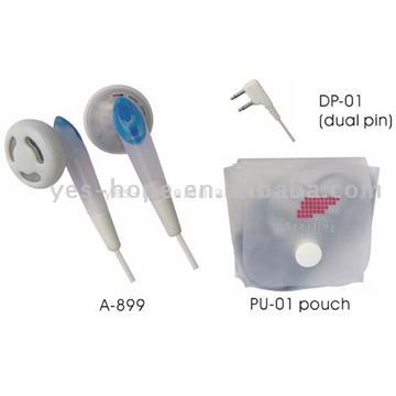  In-Ear Airline Headsets (In-Ear Airline Casques)